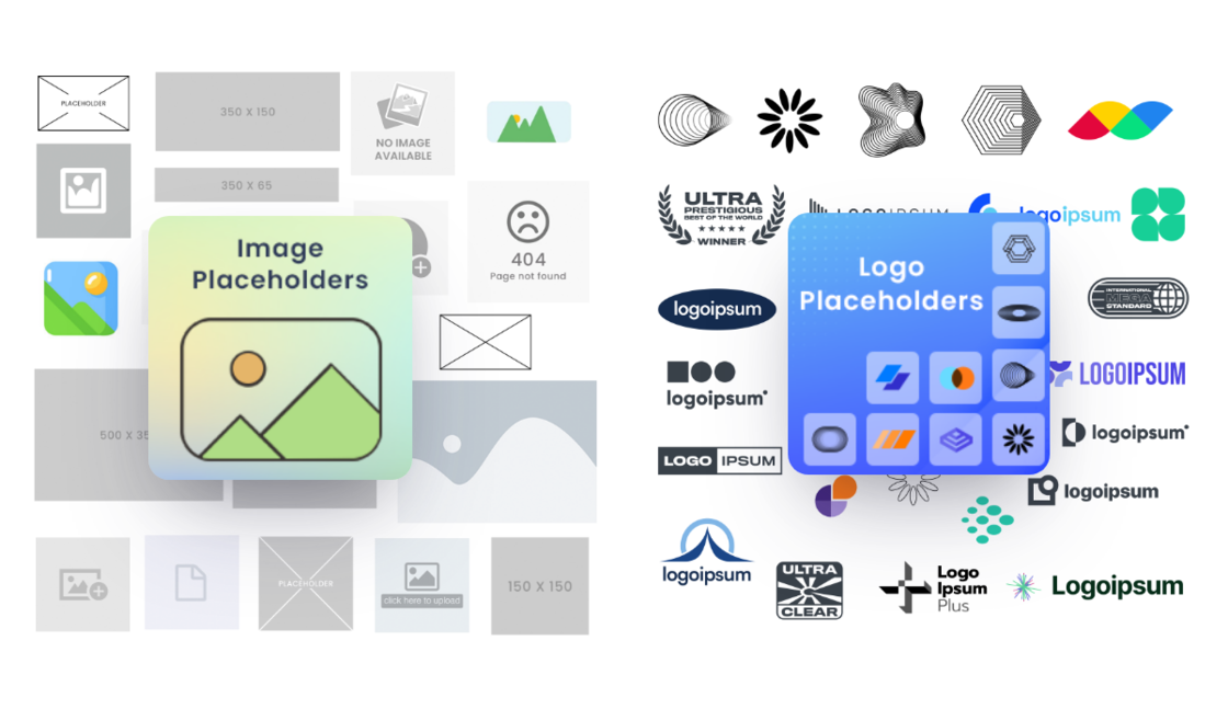 New Placeholder UI Packs for Images and Logos