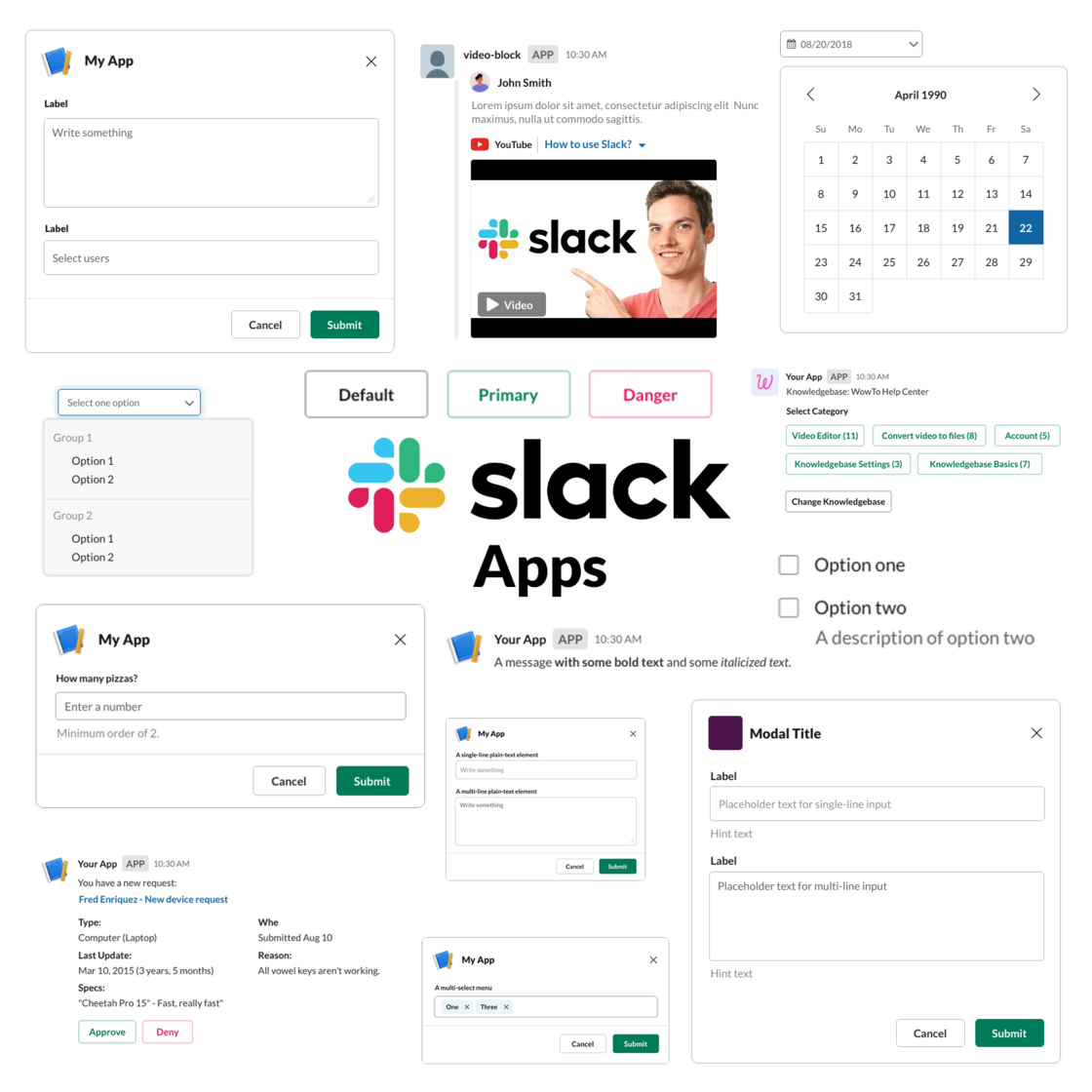 New UI Pack for Brainstorming Slack Apps