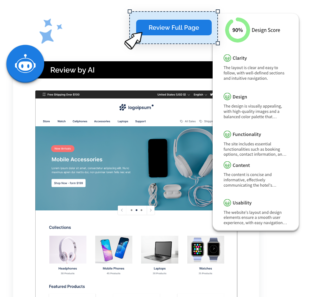 Design review by AI
