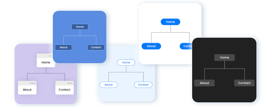 Create Colorful, beautiful and Effective Sitemaps