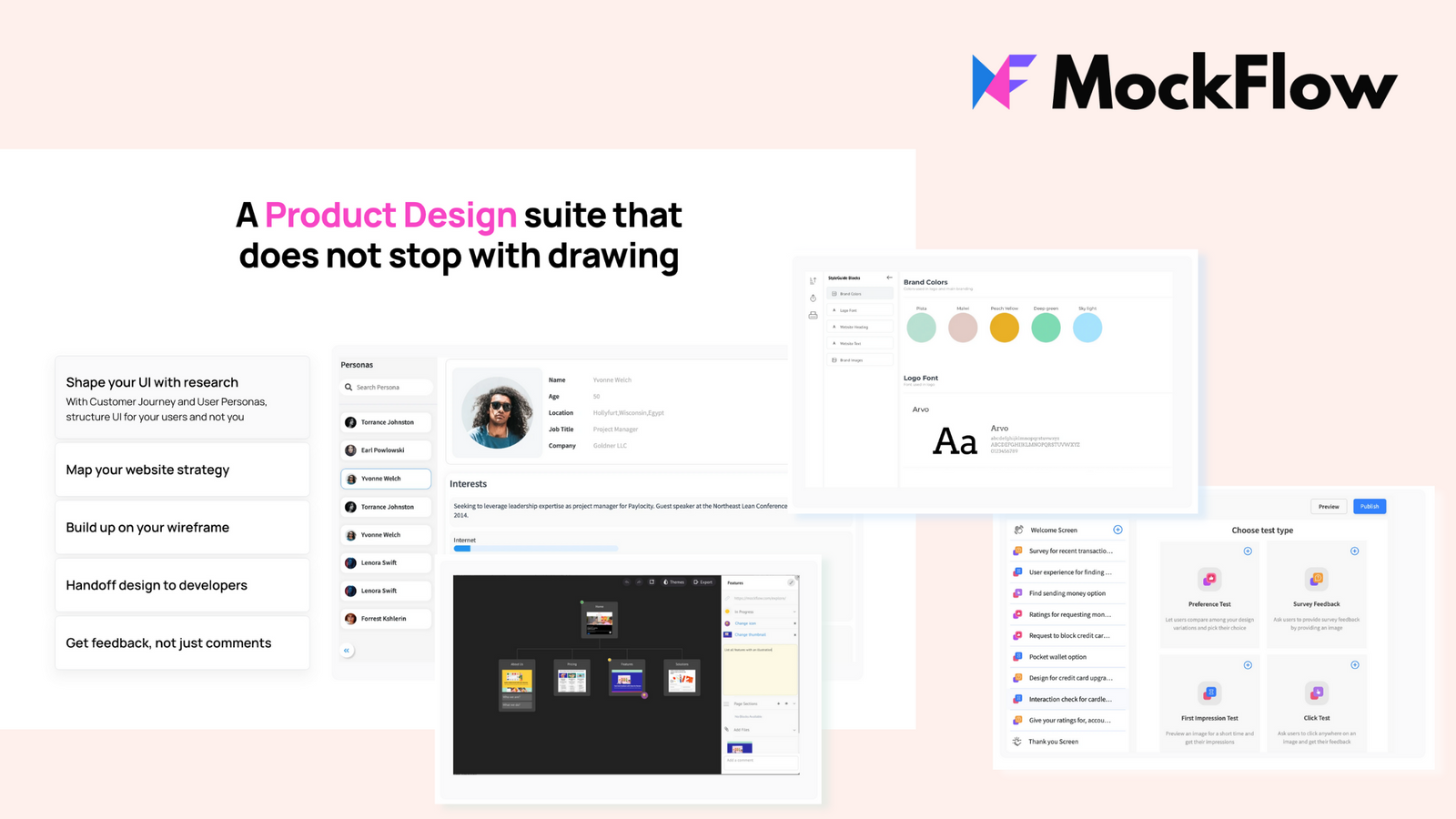 MockFlow for Product Design