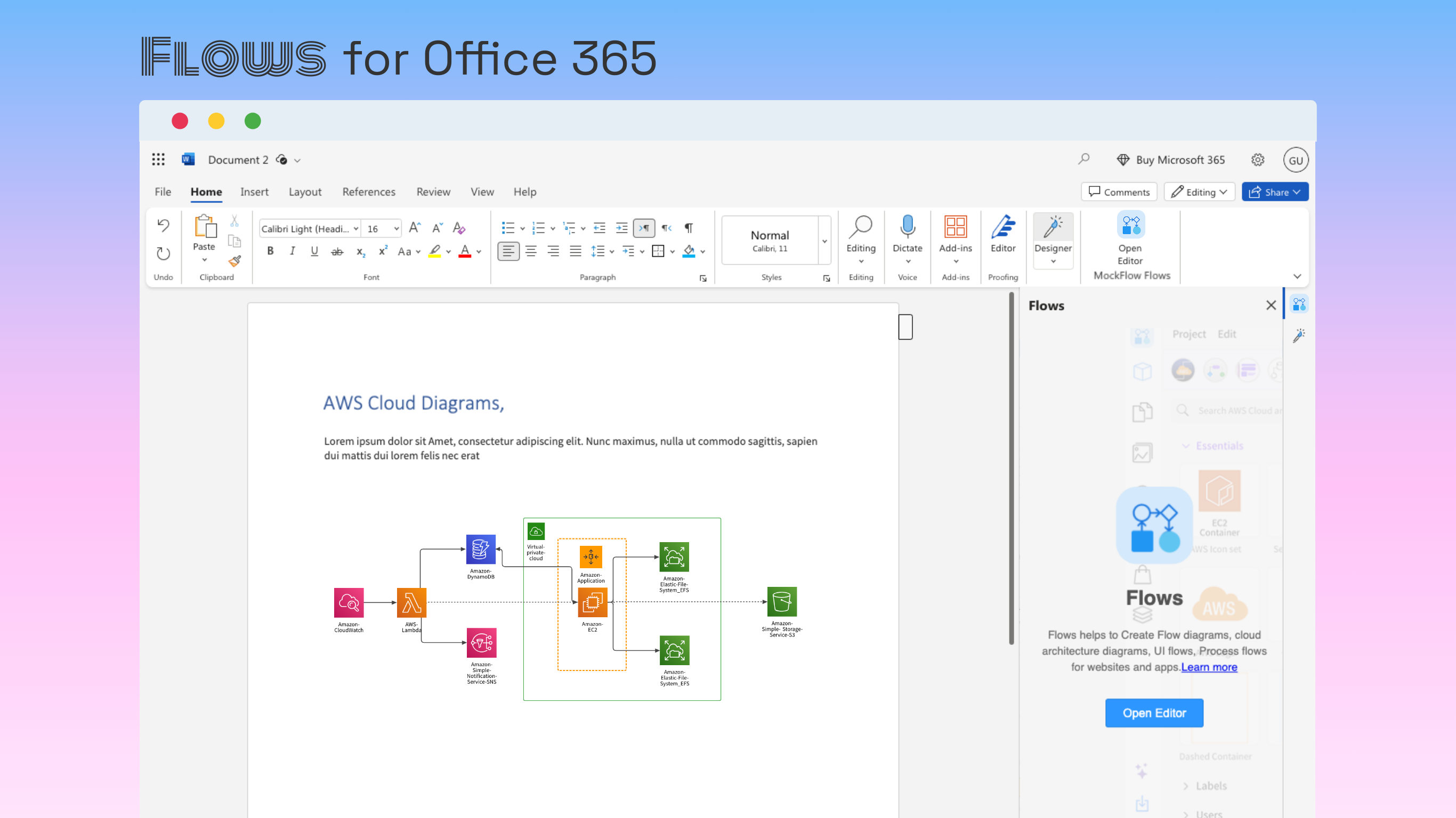 Flow App Integrations for Microsoft Office 365