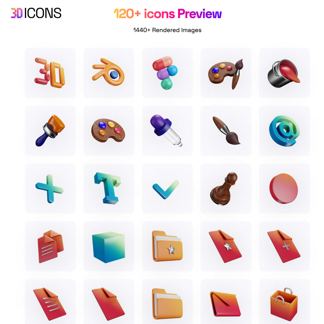 3DICONS - Best free resources for Designers in 2023