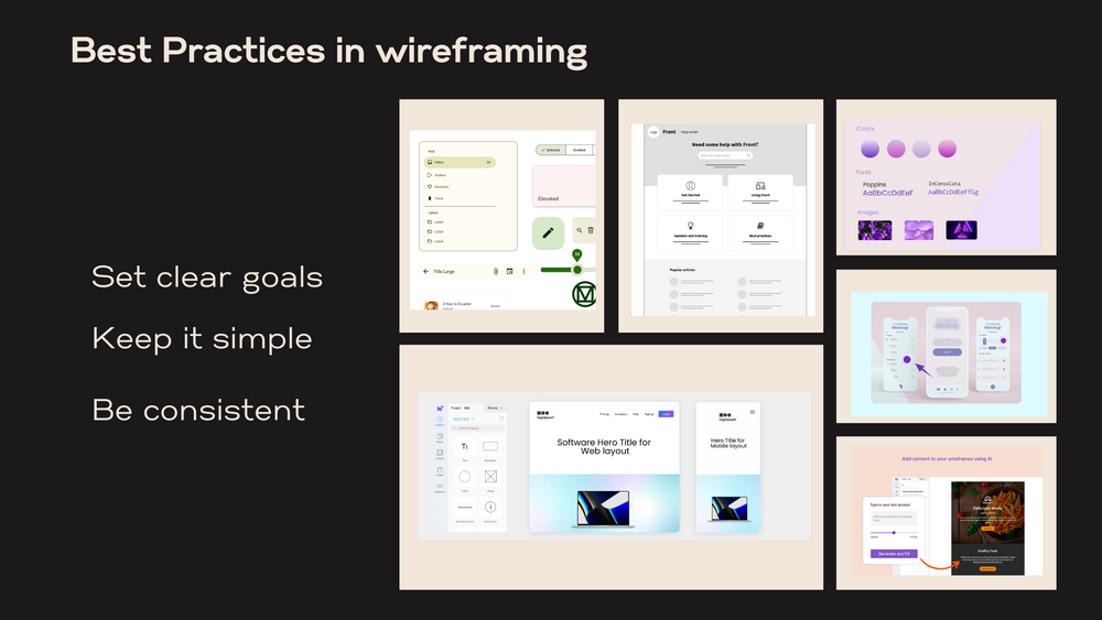 Best Practices in Wireframing