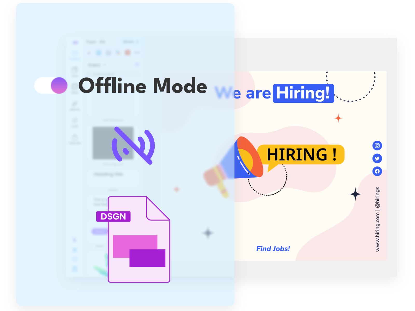 Offline Design App