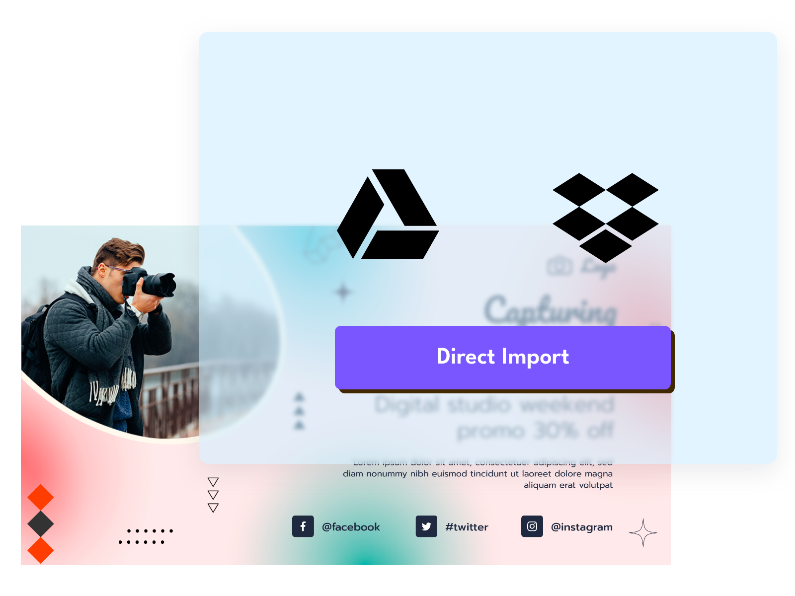 Integrate with Gdrive & Dropbox