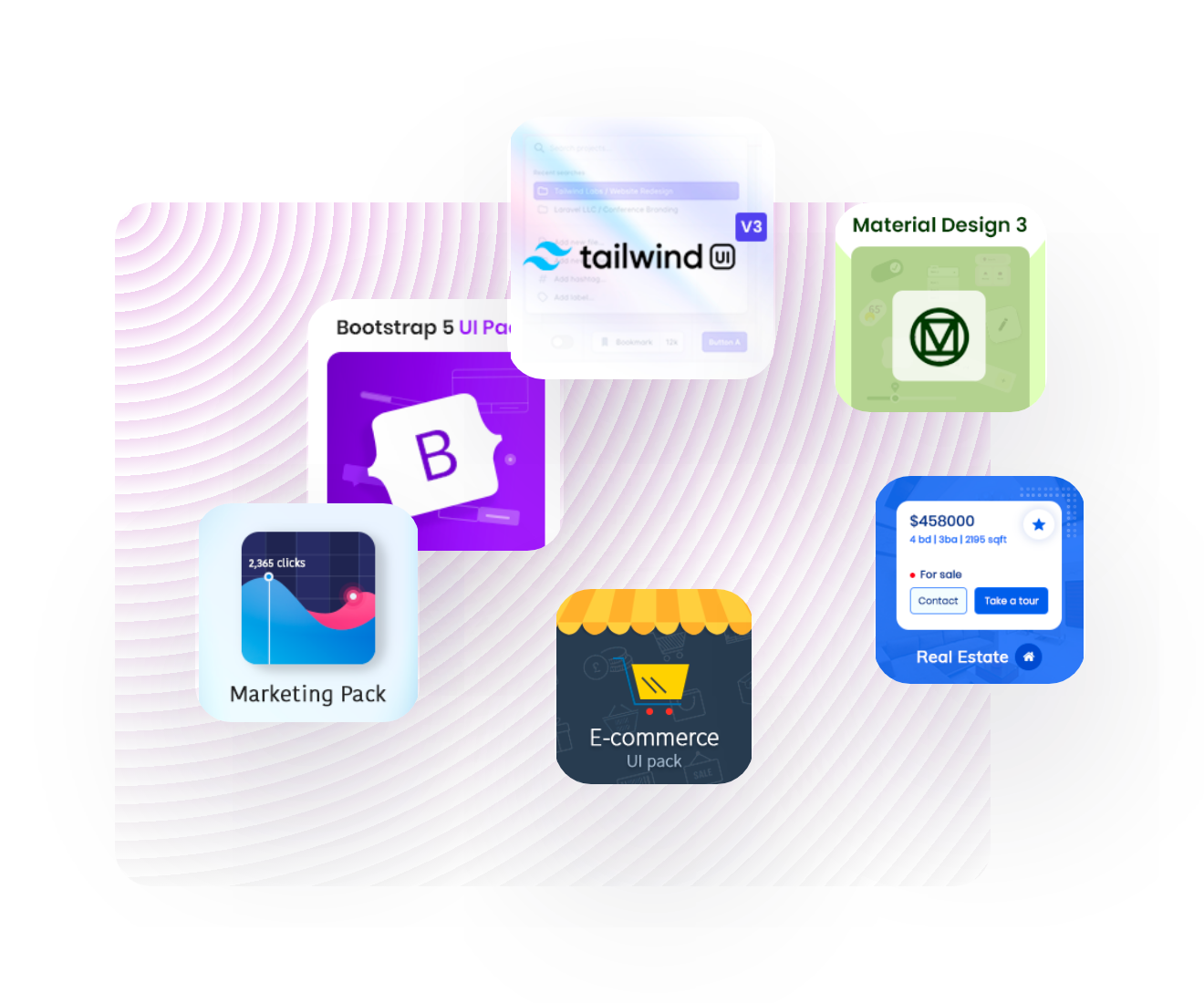 UI kits & Templates for Website Wireframes