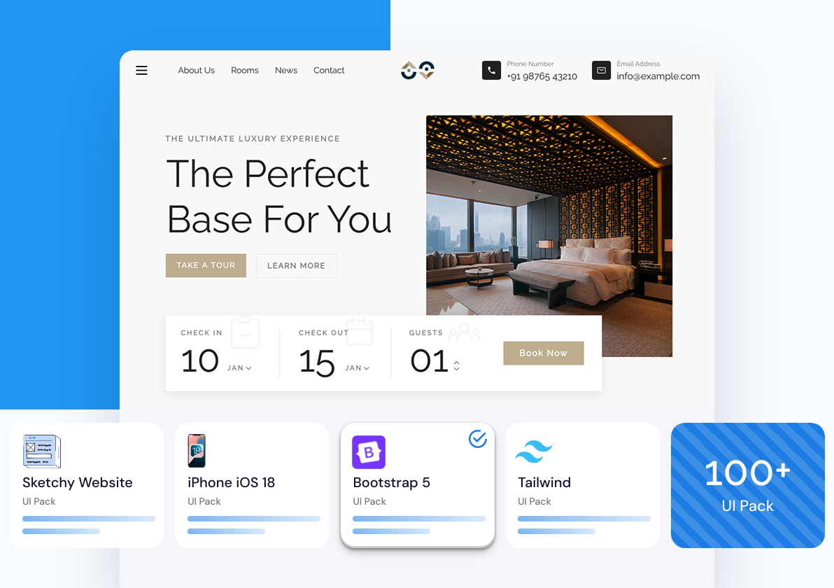 Brainstorm any design ASAP with UI Packs
