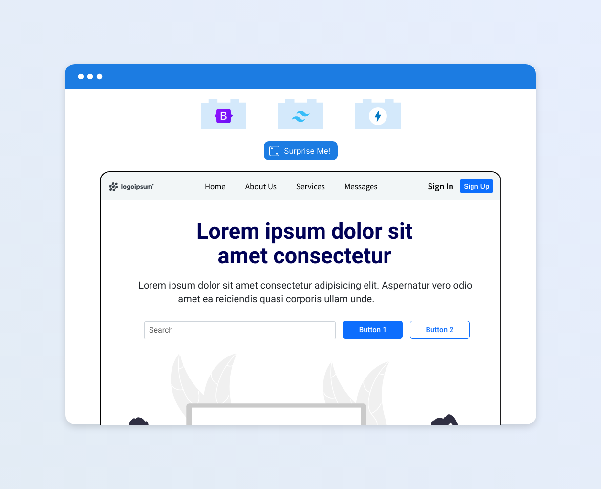 Create website designs